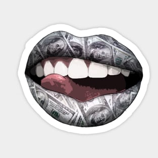 Dollar print Sticker